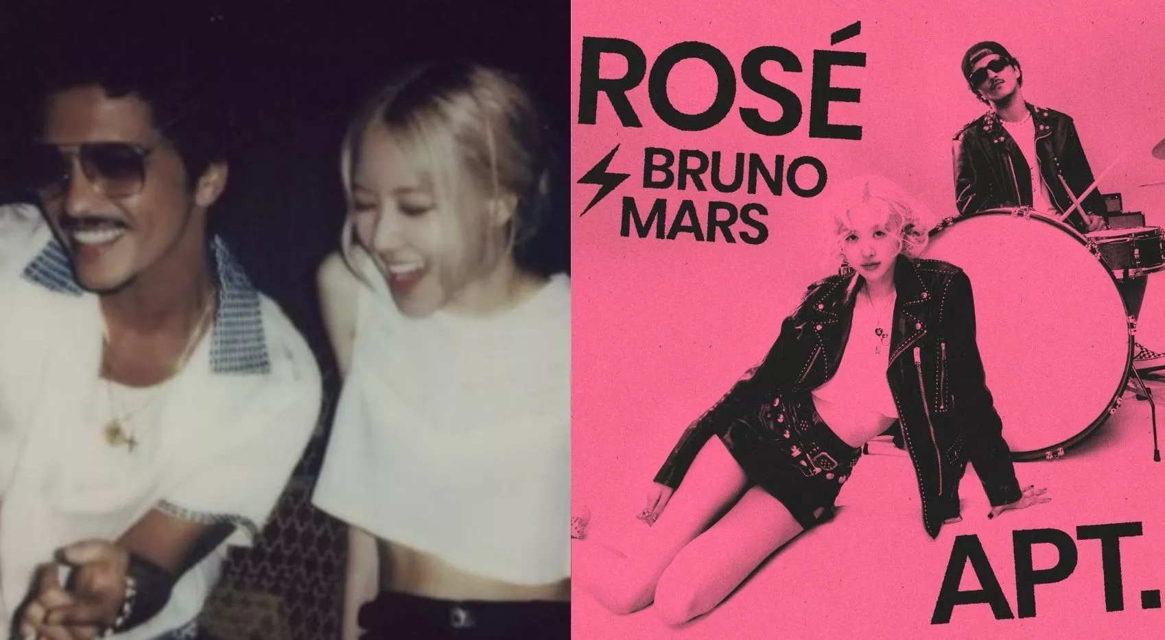Bruno Mars, Blackpink's Rosé drop
