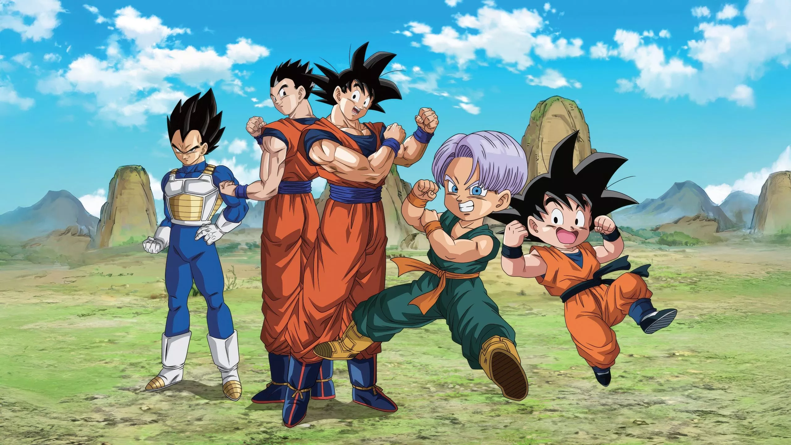 Dragon Ball Wallpaper 4K, Generations