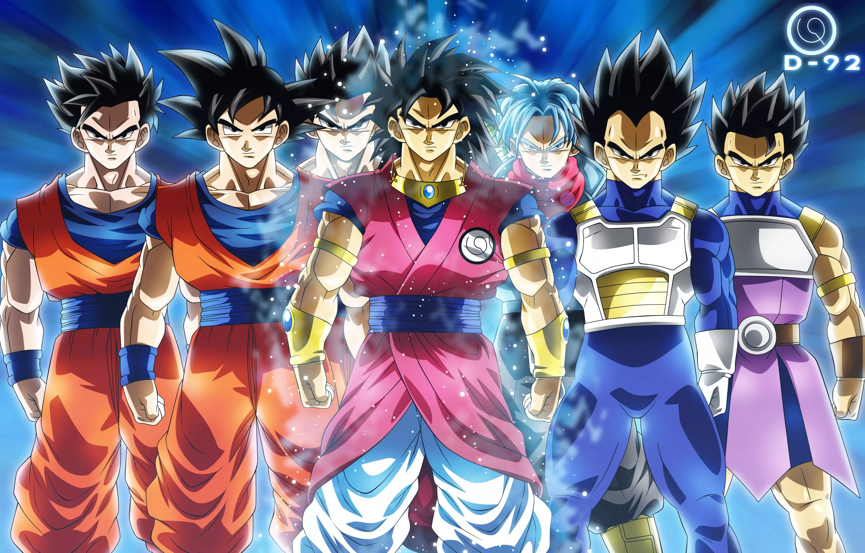 Anime, Dragon Ball, Goku, Gohan Dragon