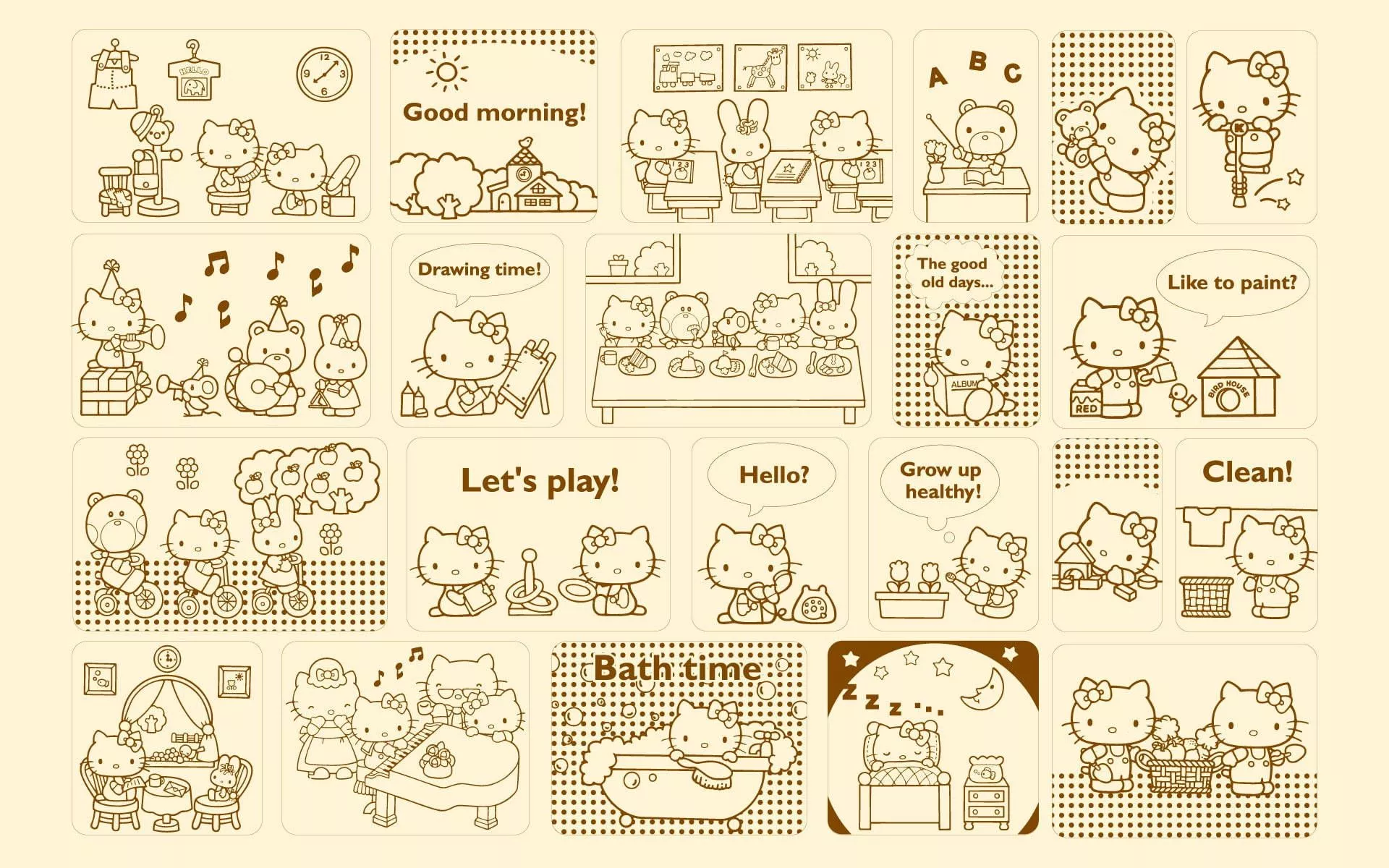 Download free Sanrio Characters With