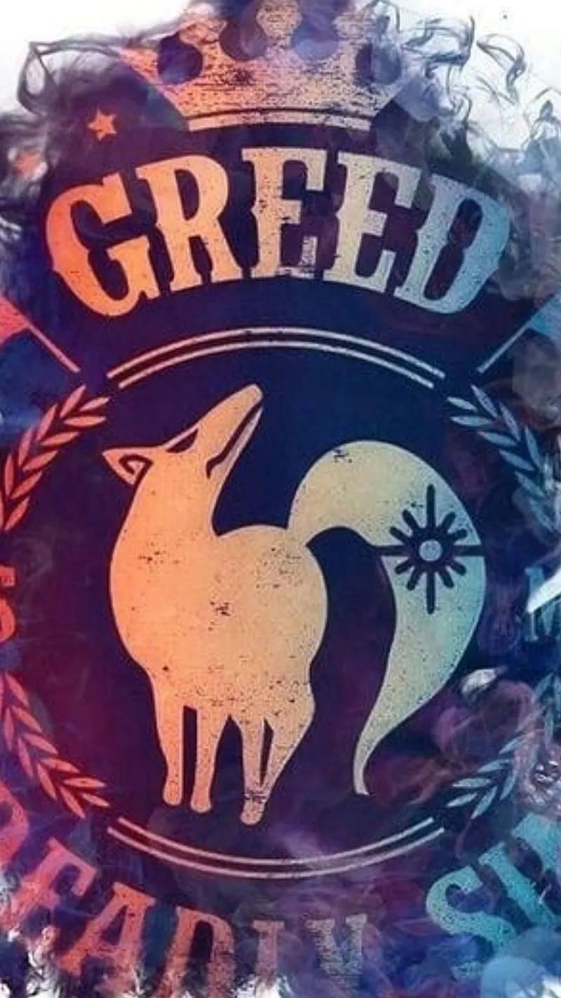 Greed, ban, greed sin, seven deadly sin