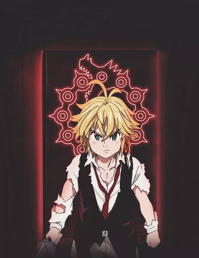 Meliodas, seven deadly sins, nanatsu no