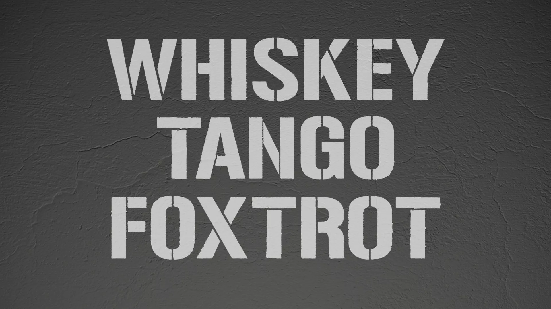 Whiskey Tango Foxtrot HD Wallpaper
