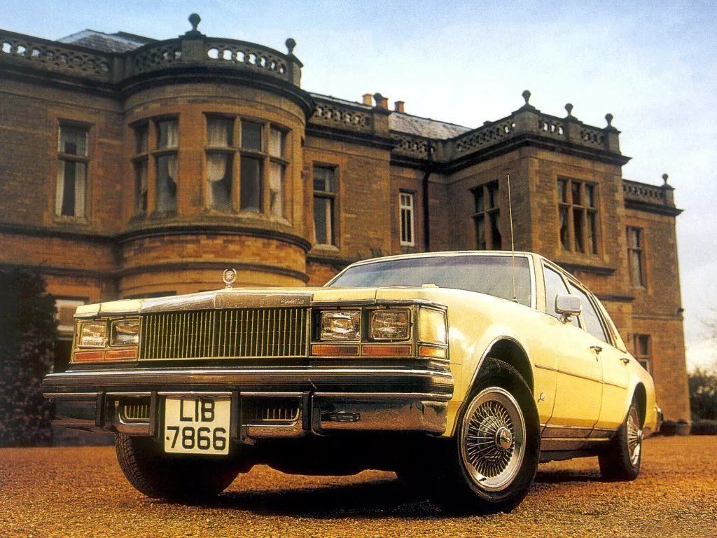 interior and exterior Cadillac Seville
