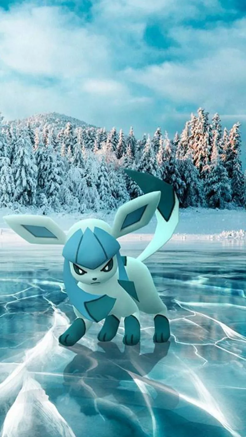 Glaceon, eevee, pokemon, pokemon go