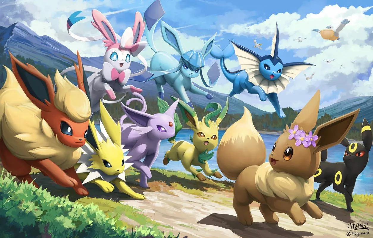 Its Eevee Friends Wallpaper
