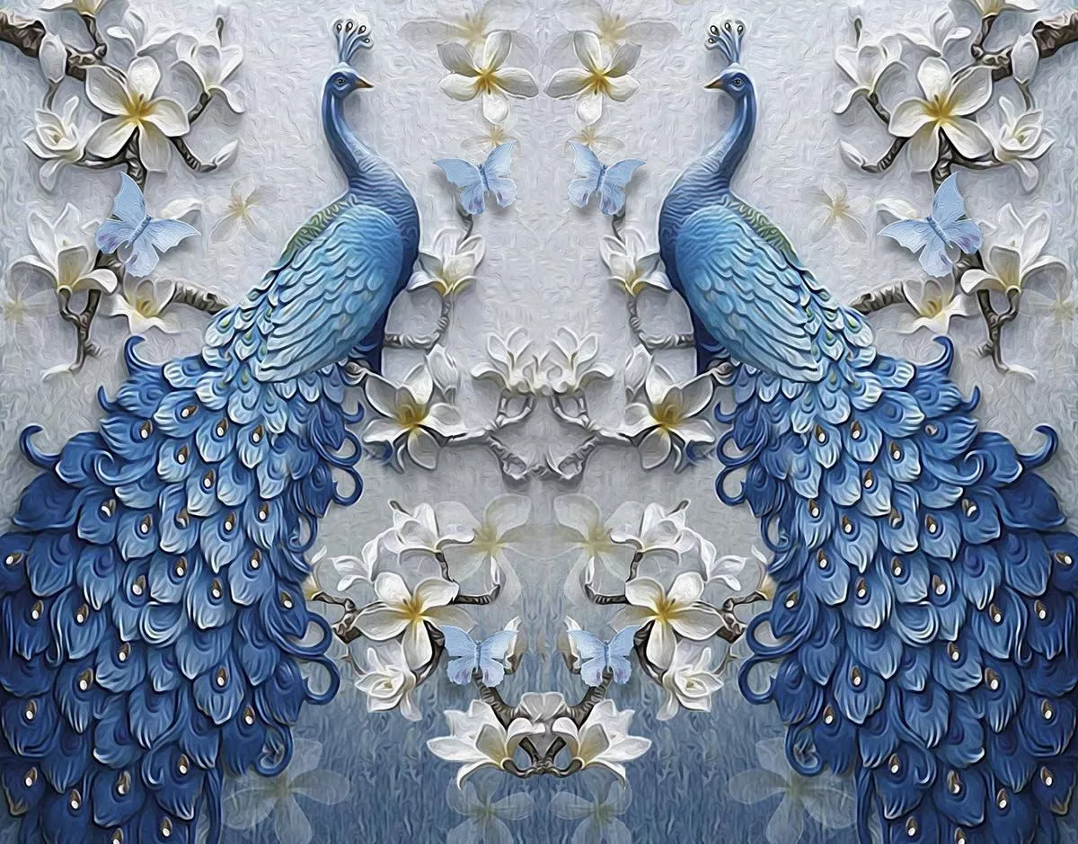 Buy Peacock Wallpaper for Walls Online