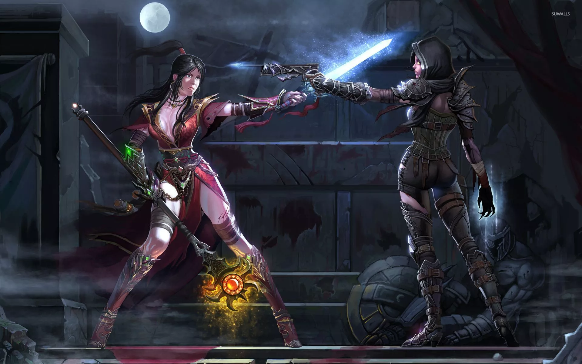 Magical female characters in Diablo III