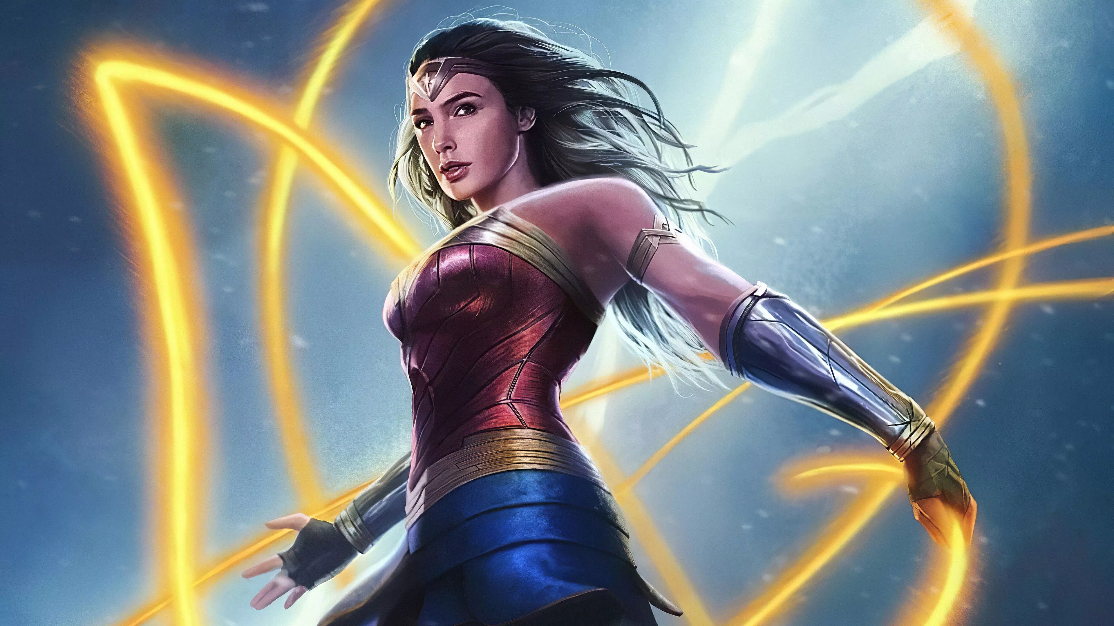 Wonder Woman Art Wallpaper