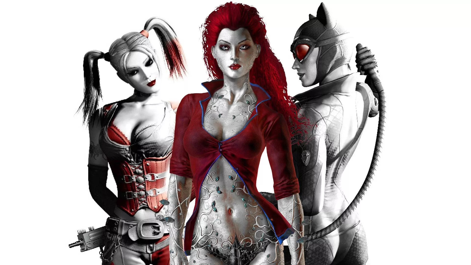 Batman Arkham City Female Characters