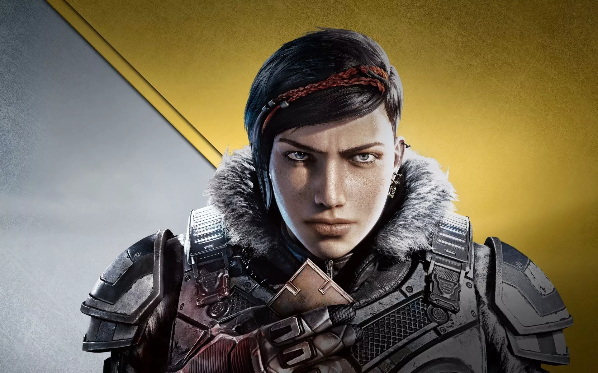 Kait Diaz Wallpaper 4K, Gears 5, Female