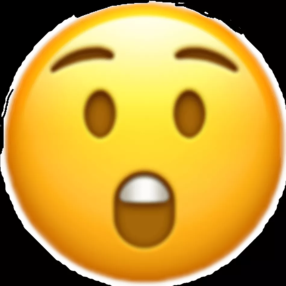 Download Surprised Face Emoji