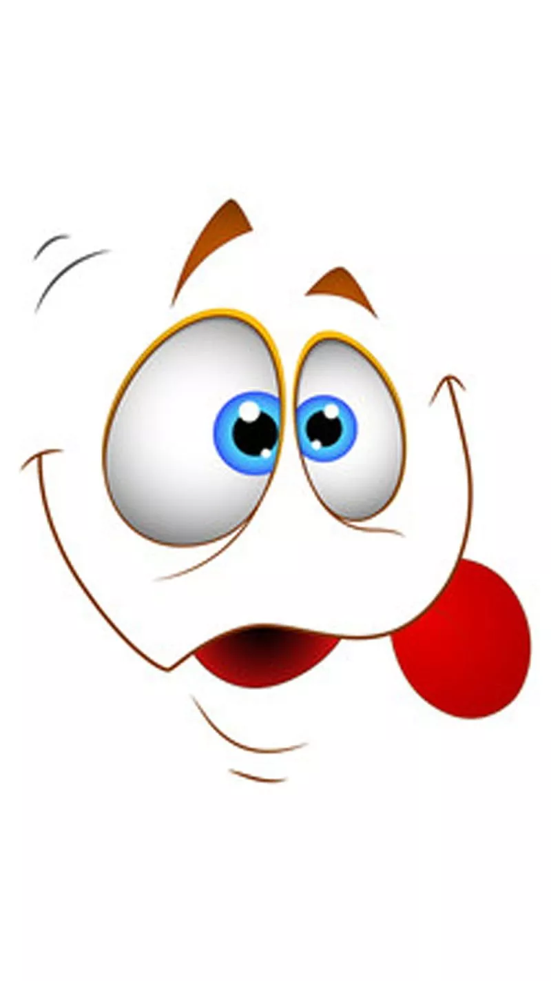 HD funny teasing face wallpaper