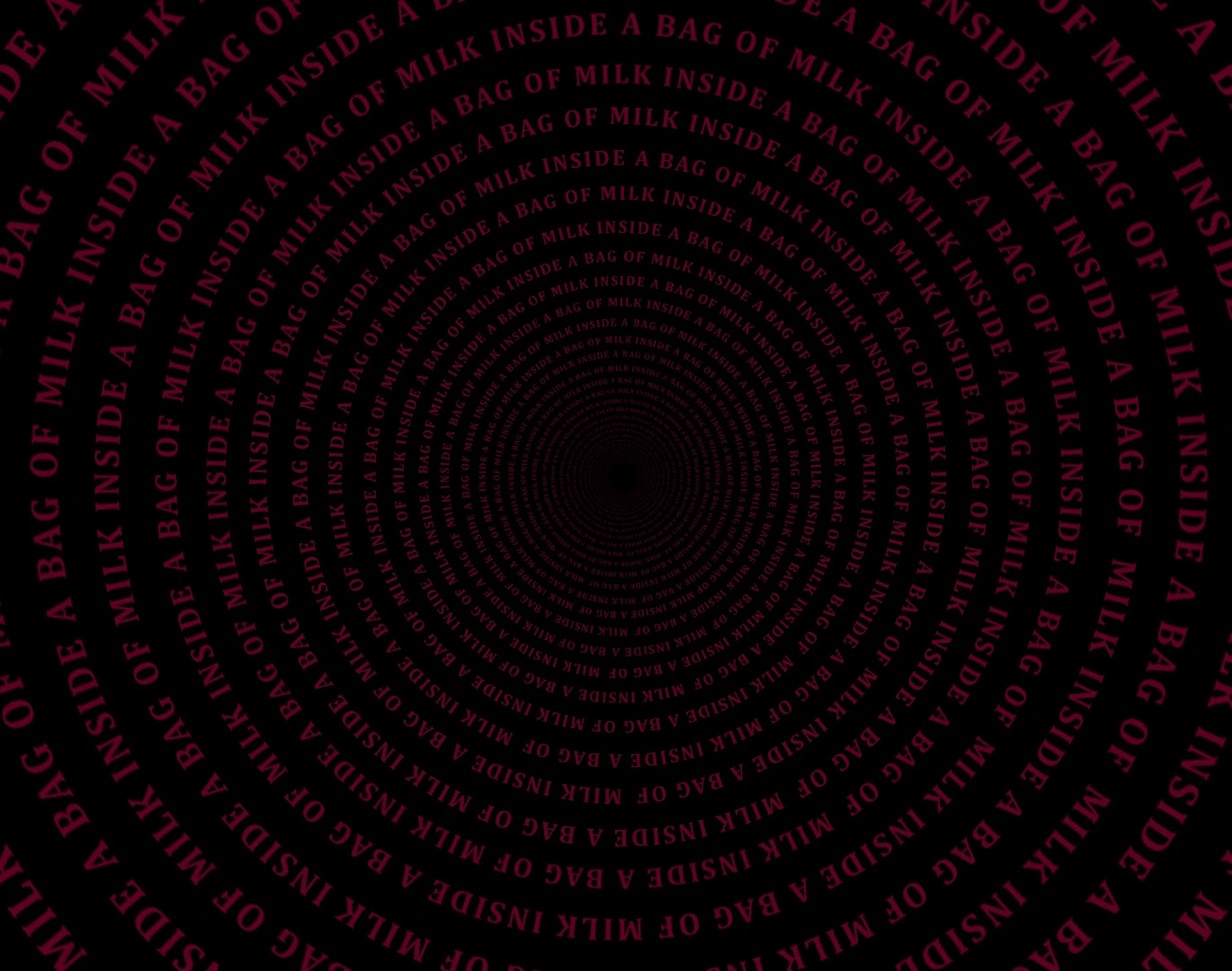 Milk inside a bag of milk inside a bag