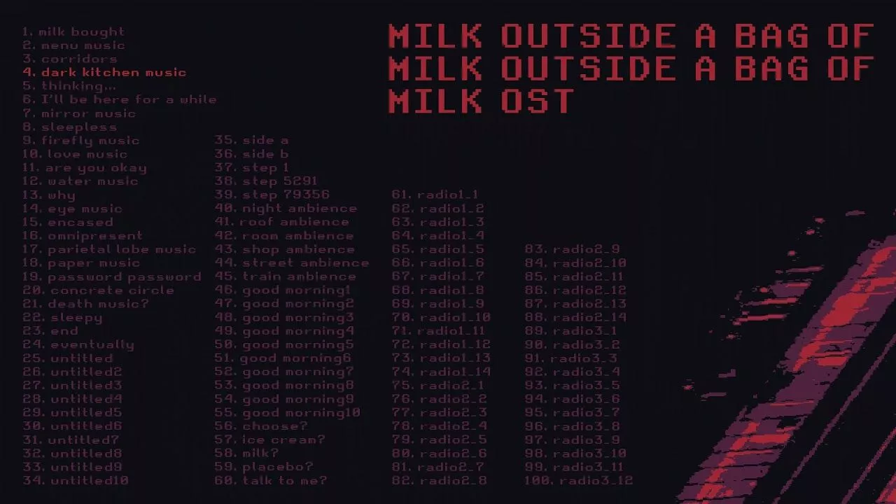 a bag of milk extended soundtrack