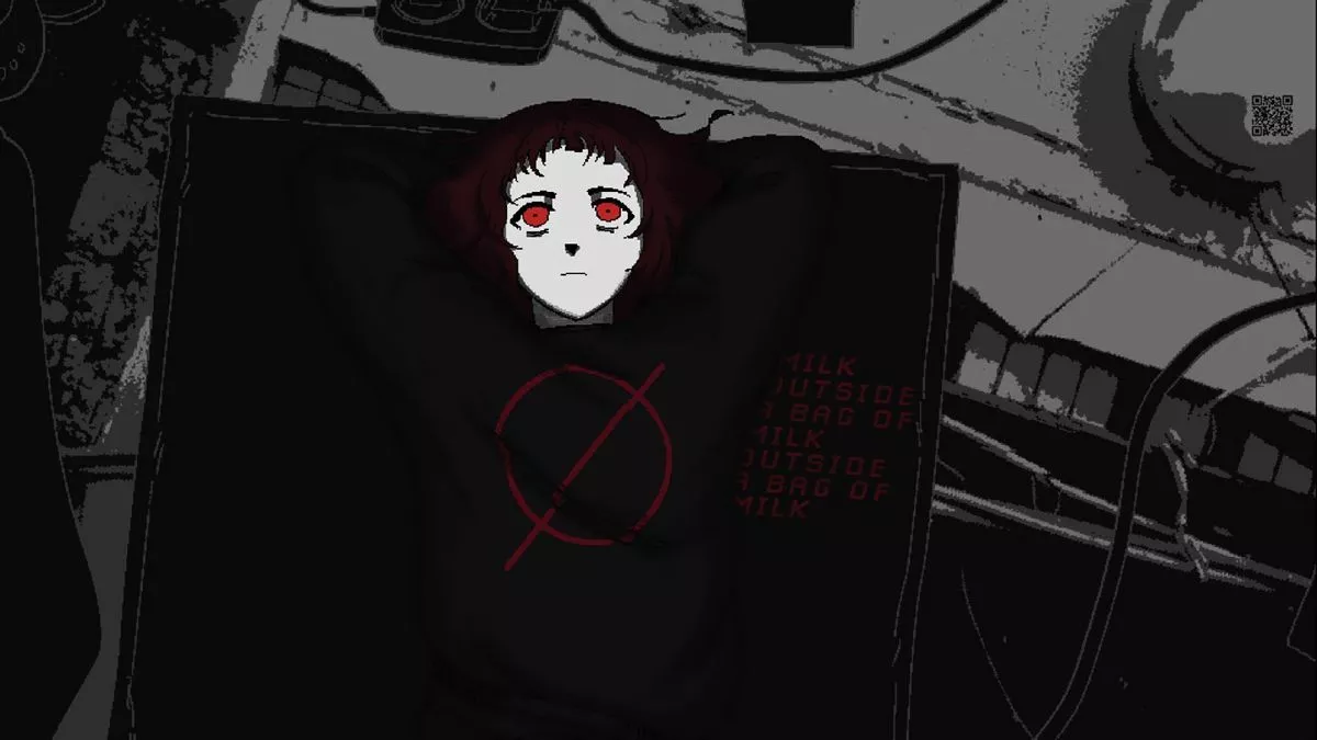 milk outside a bag of milk outside a