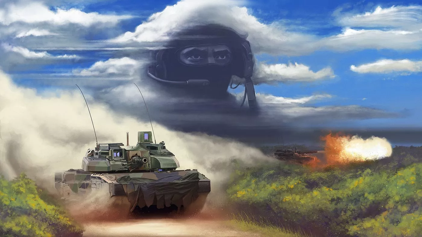 Leclerc Tank Portrait - Behance