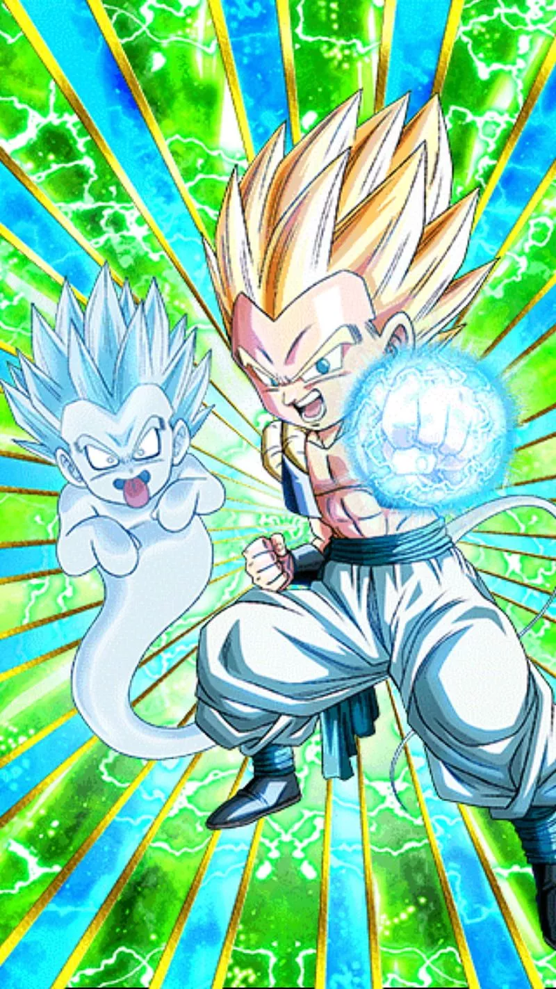 Super gotenks, anime, dbz, ghost