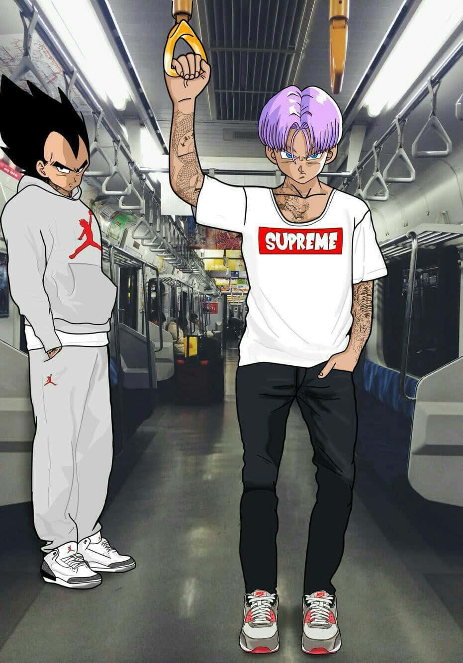 Vegetaand Trunks Streetwear Drip