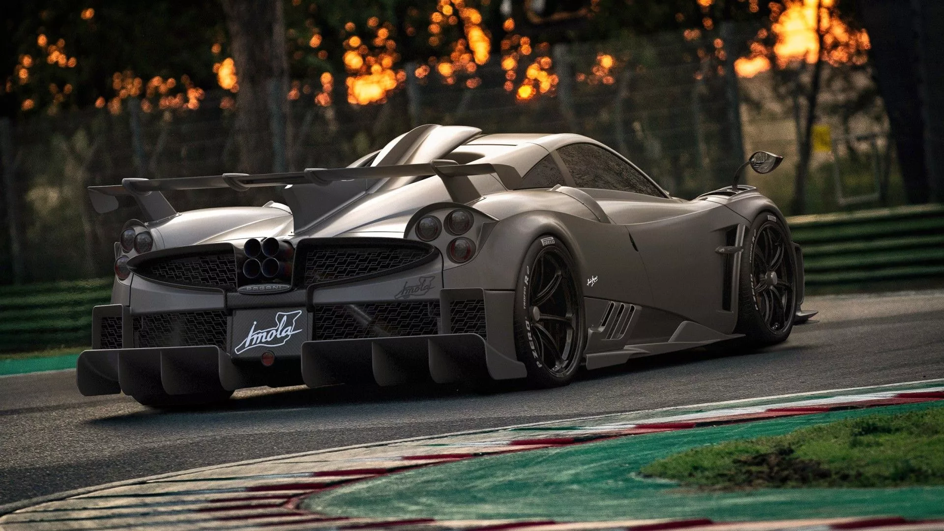 Pagani Imola 2020 Wallpaper Car