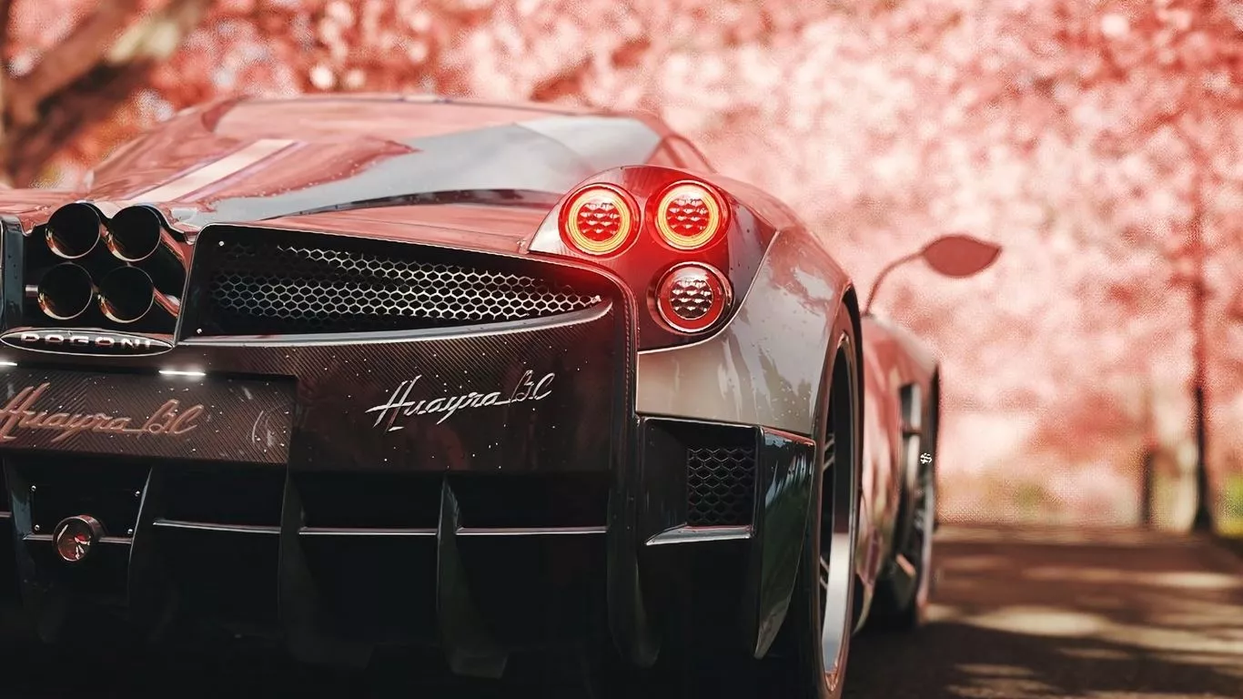 Download wallpaper 1366x768 pagani