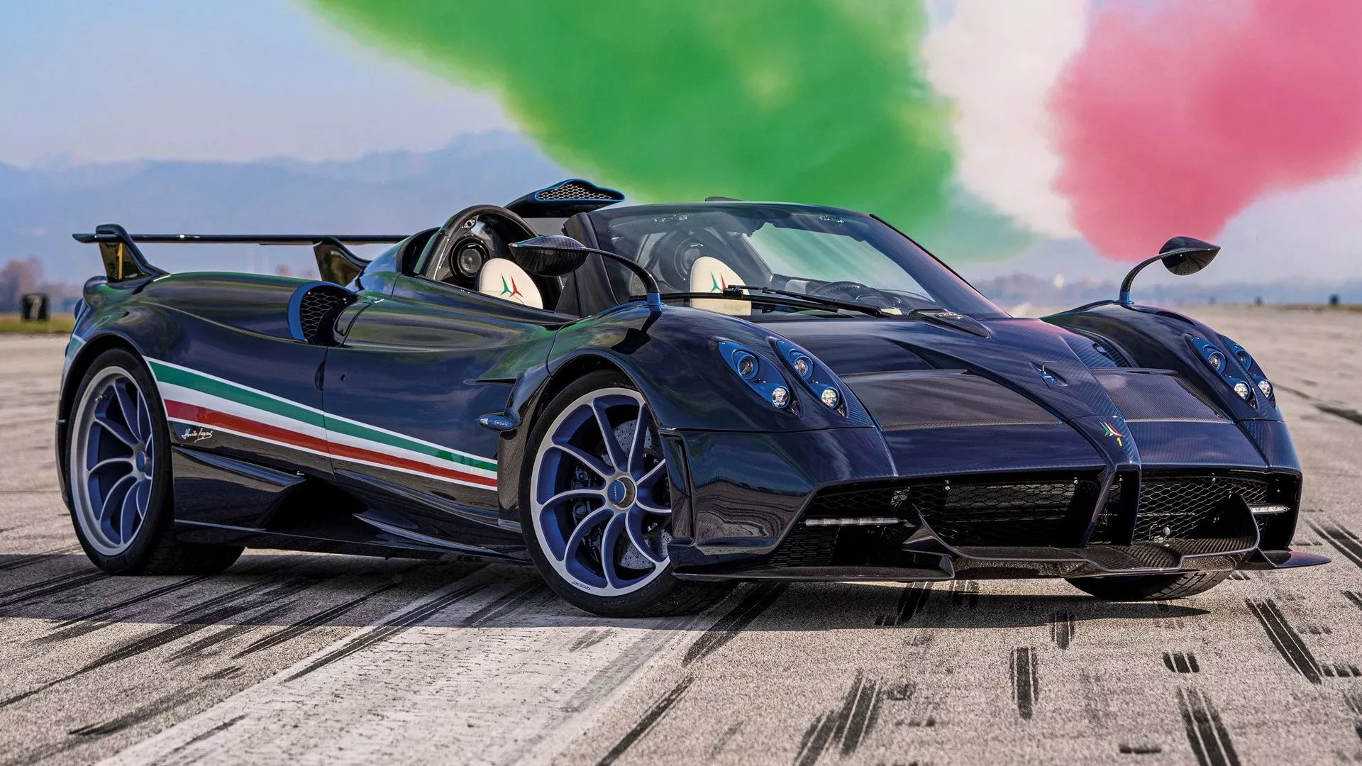 Pagani Huayra Roadster Tricolore
