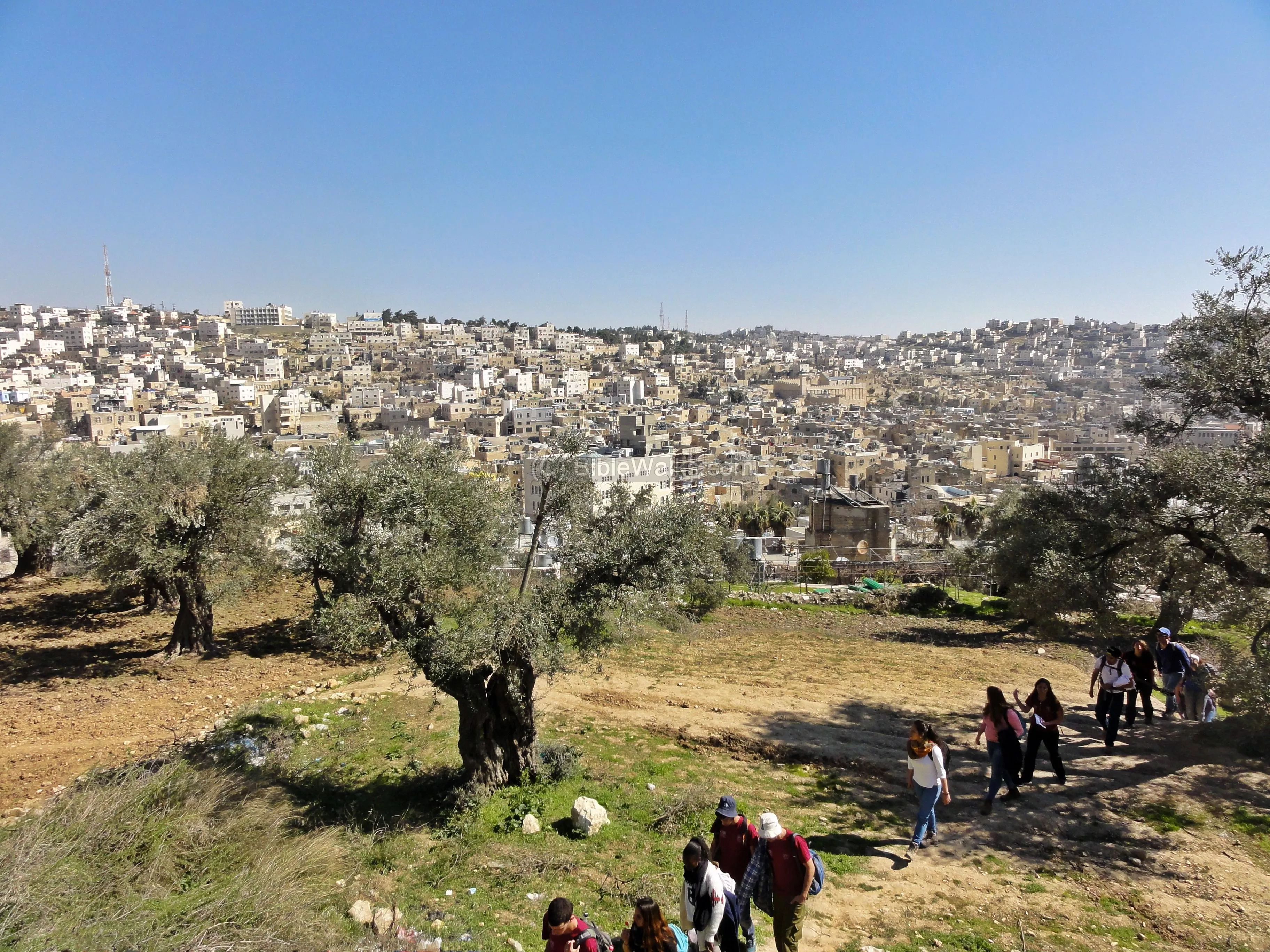 Holy city of Hebron