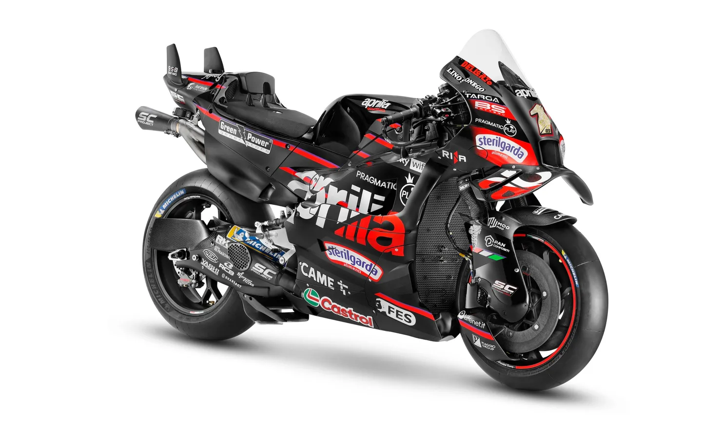 Aprilia presents tweaked MotoGP livery