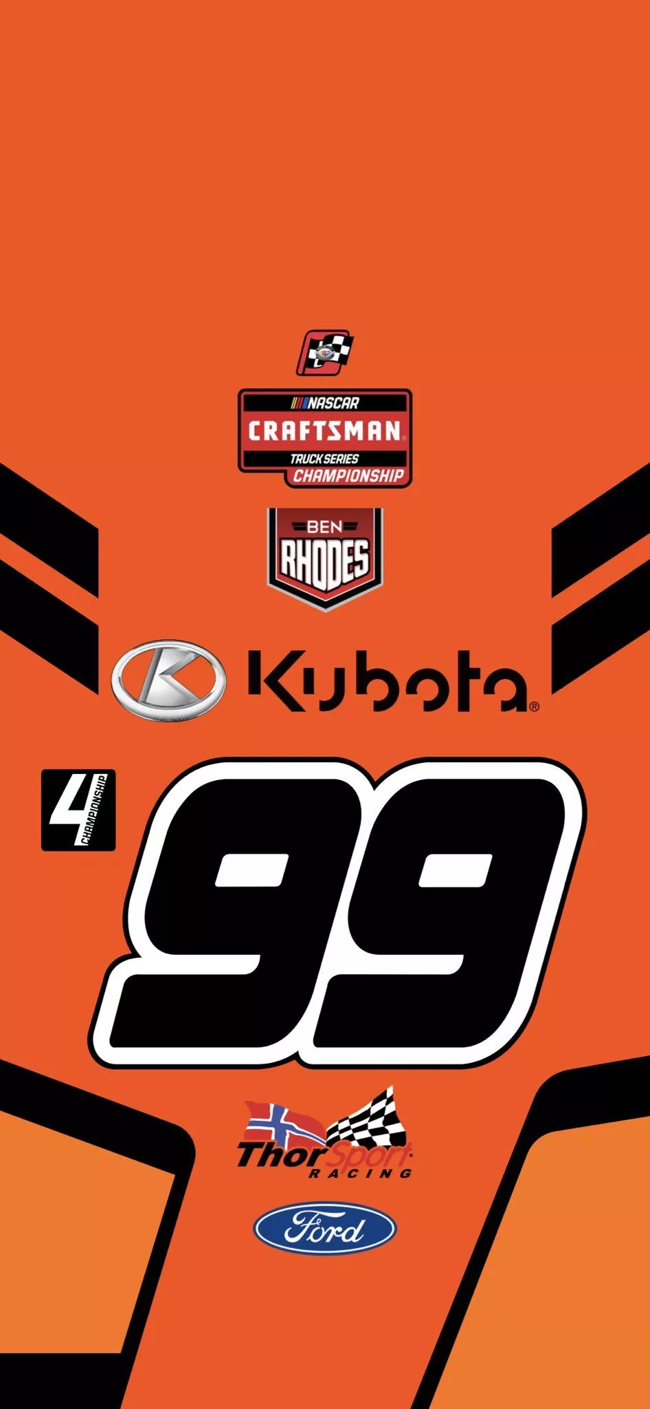 NASCAR Wallpaper Rhodes