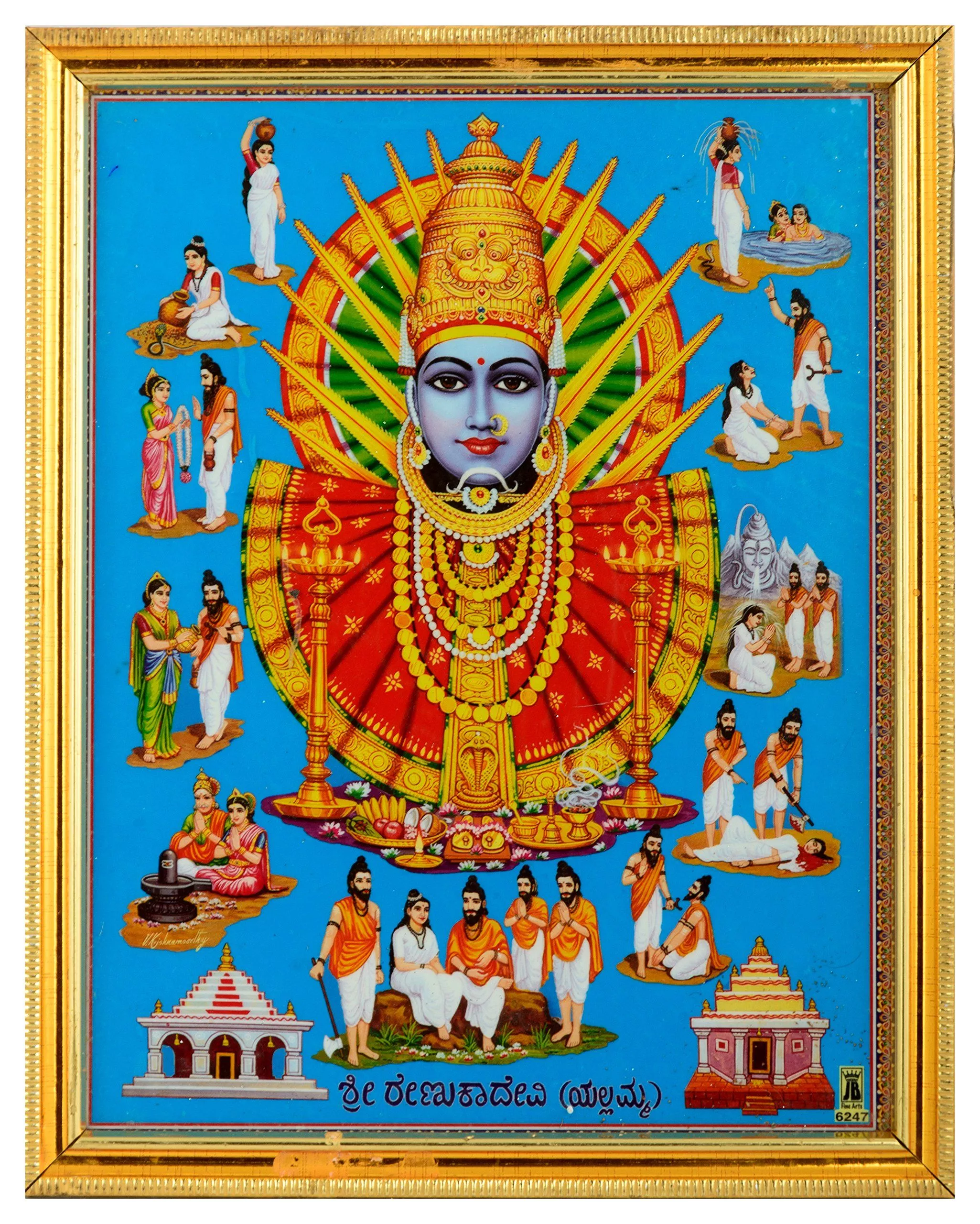 SWASTIK Bamboo Goddess Renuka Yellamma