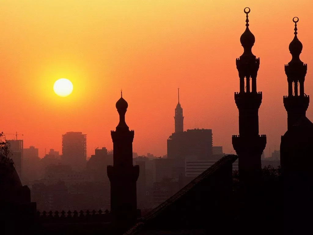 Sunset Cairo Egypt HD Wallpaper
