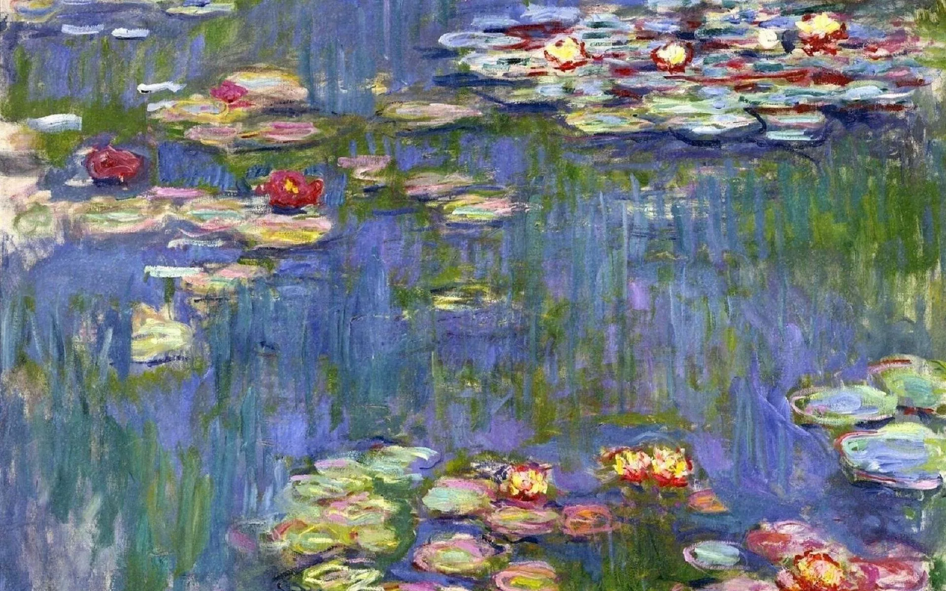 Monet Water Lilies Wallpaper Free