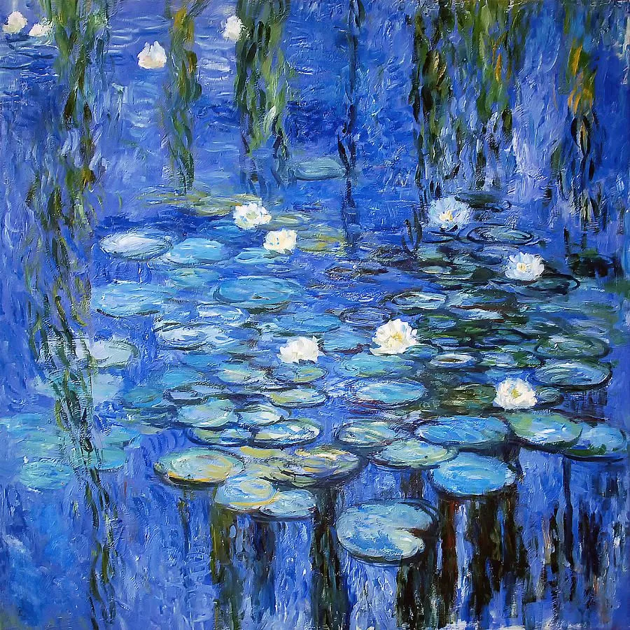 water lilies a la Monet Photograph
