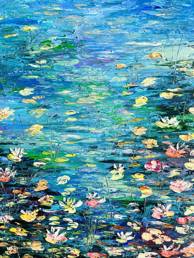 Monet Garden Painting