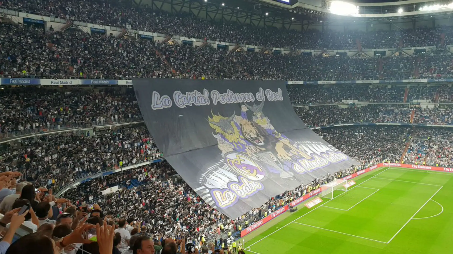 Así es el espectacular tifo que ha
