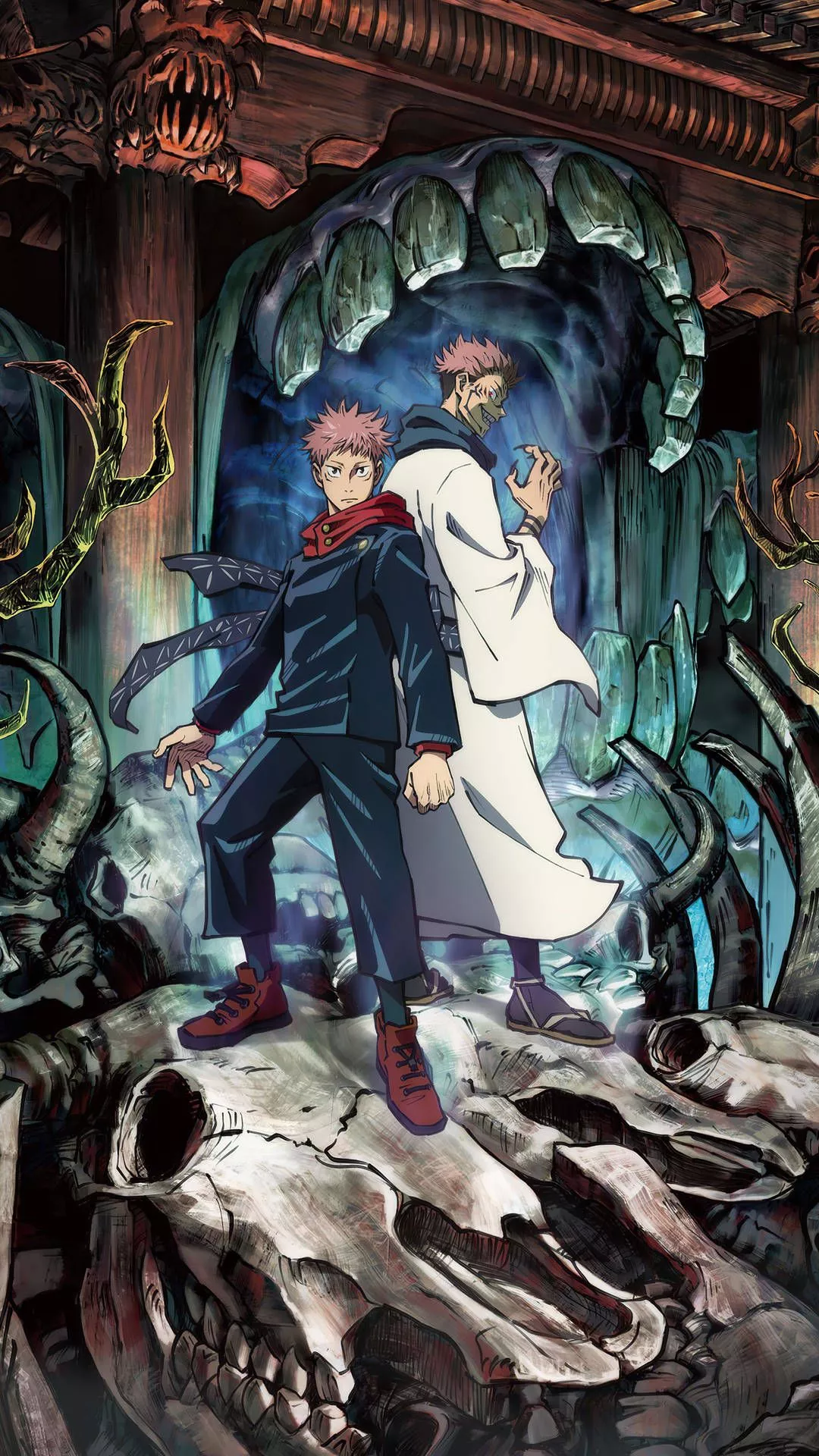 Yuji Itadori And Sukuna Fanart Jujutsu