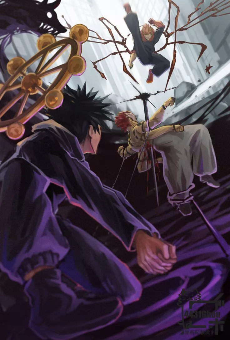 Megumi and Yuji VS Sukuna