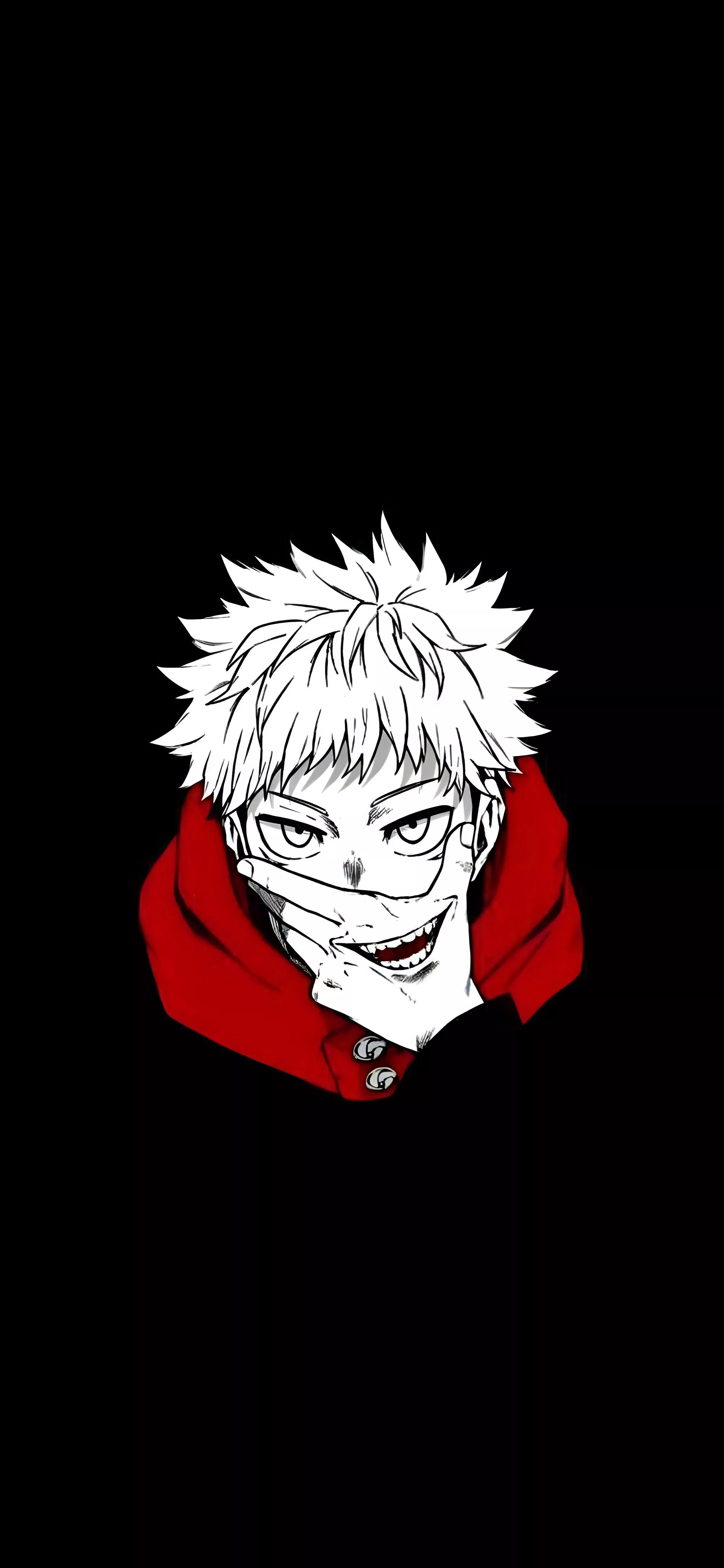 Jujutsu Kaisen Sukuna Red Hoodie