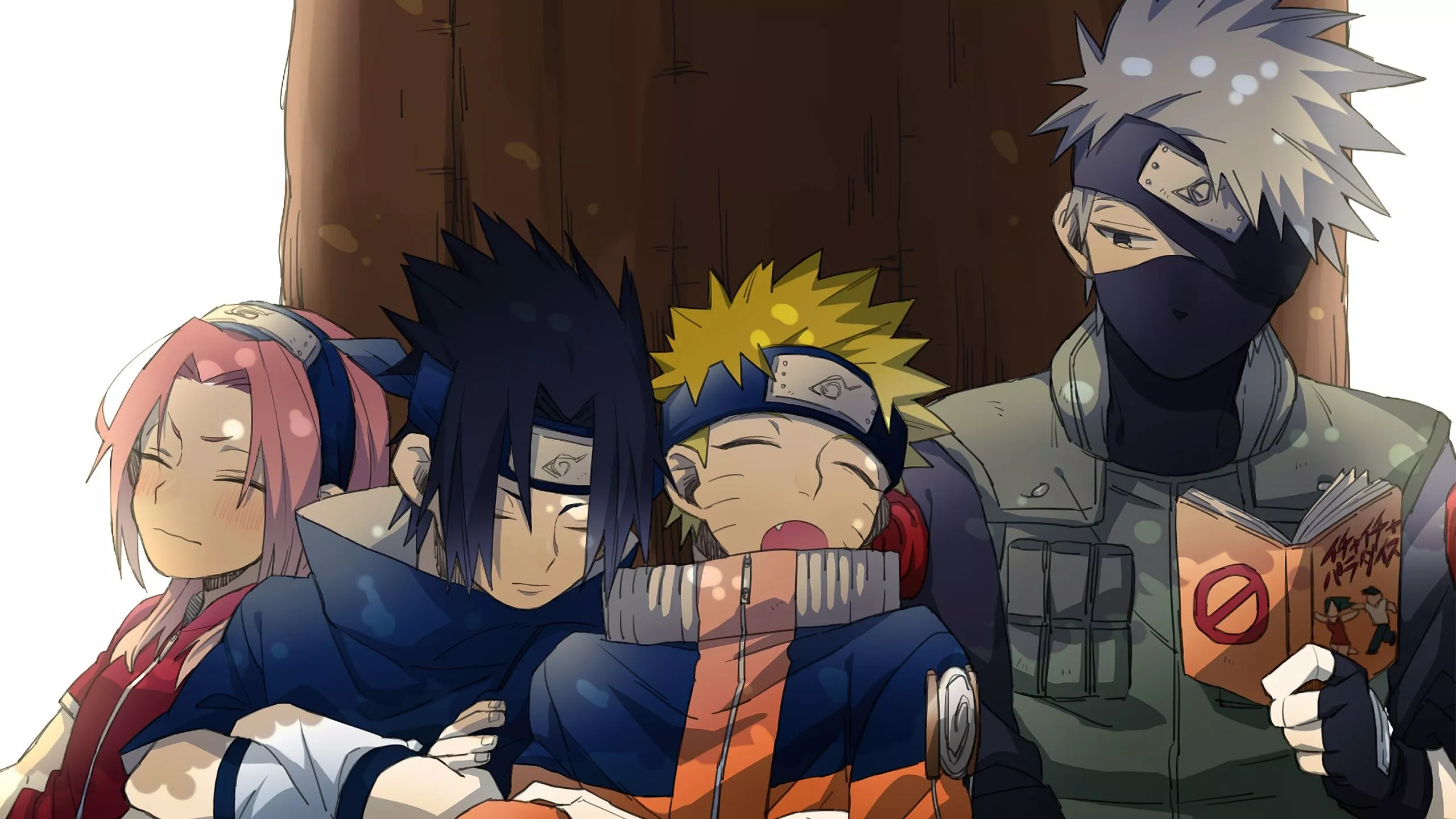 Sakura Haruno Wallpaper 4K, Sasuke