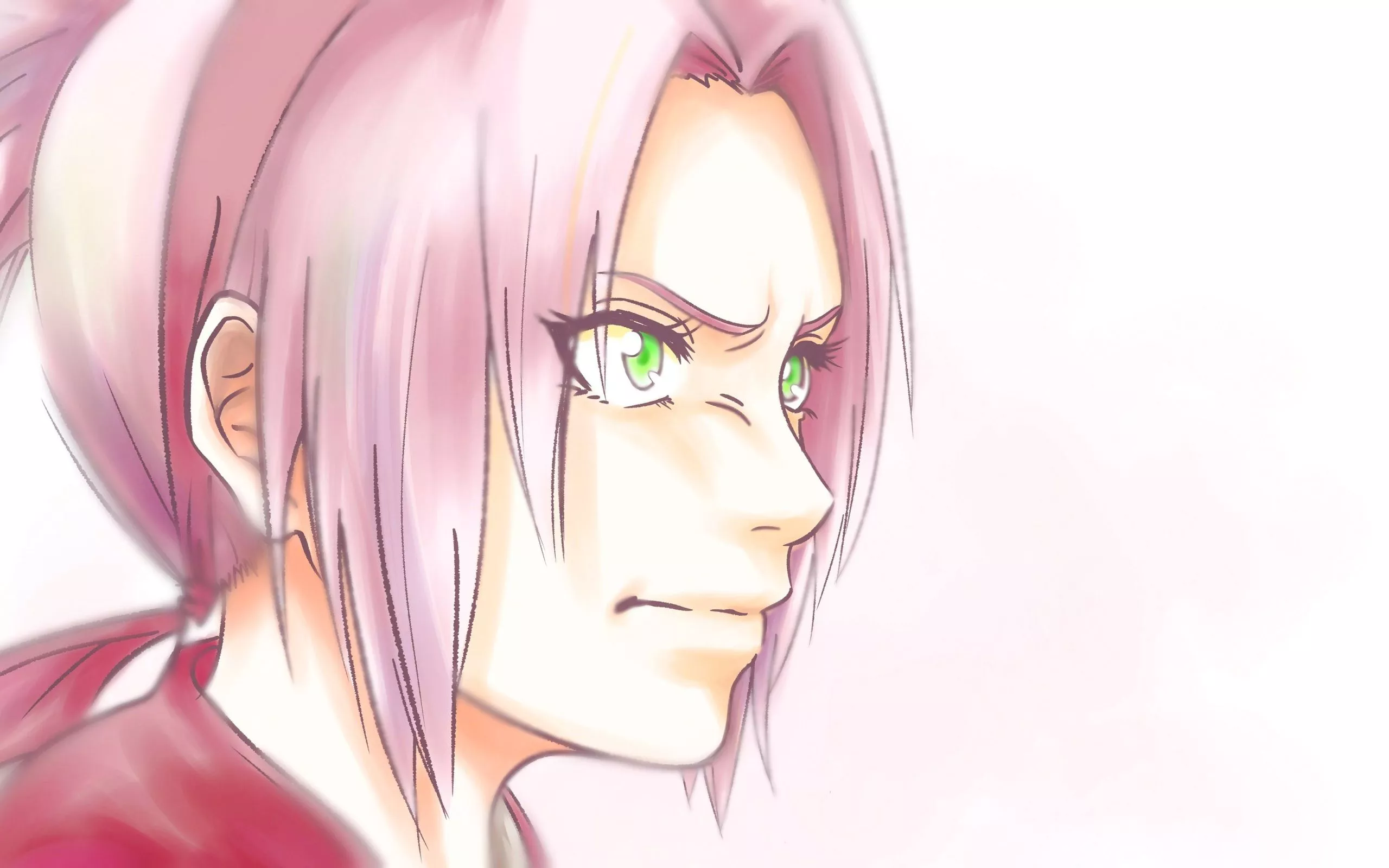 Sakura Haruno Male with Pink Naruto