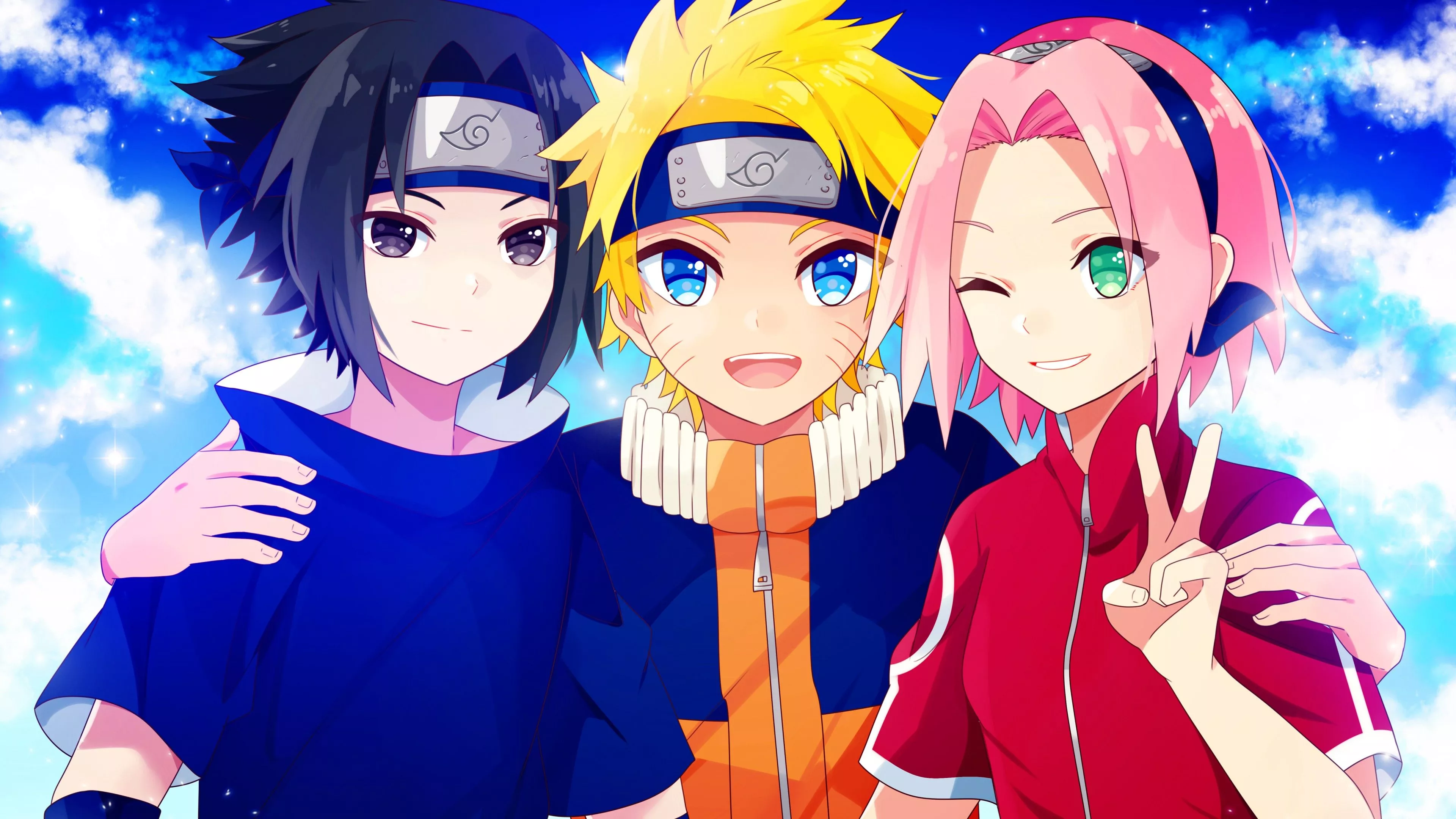 Naruto Uzumaki Sakura Haruno Sasuke