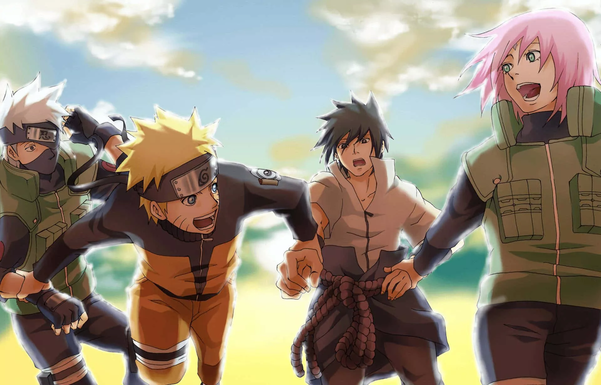 Naruto Team 7 Wallpaper