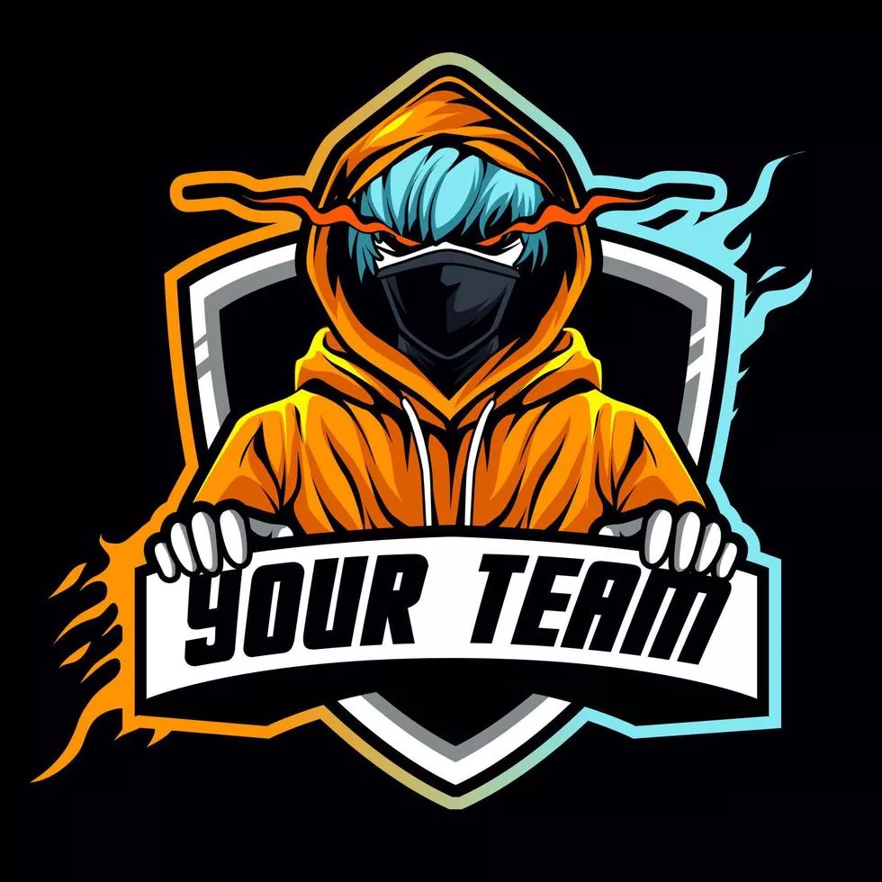 Fire Gaming Logo Vector Art, Icon