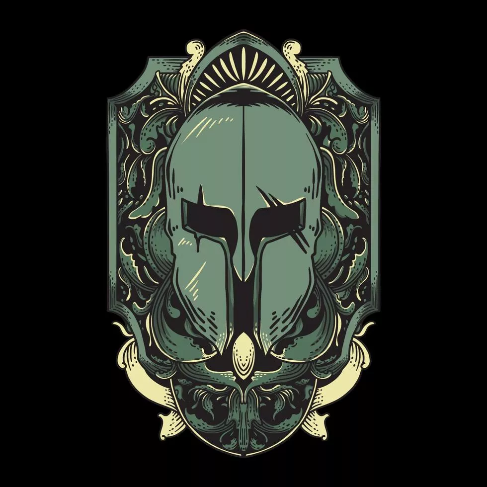 vintage frame engrave style 5005980