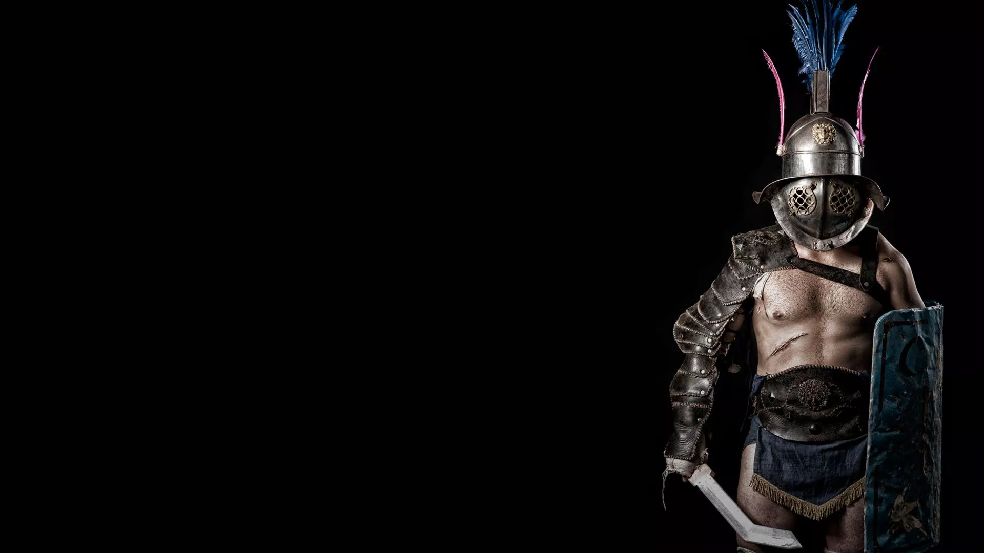 Wallpaper armor, helmet, shield