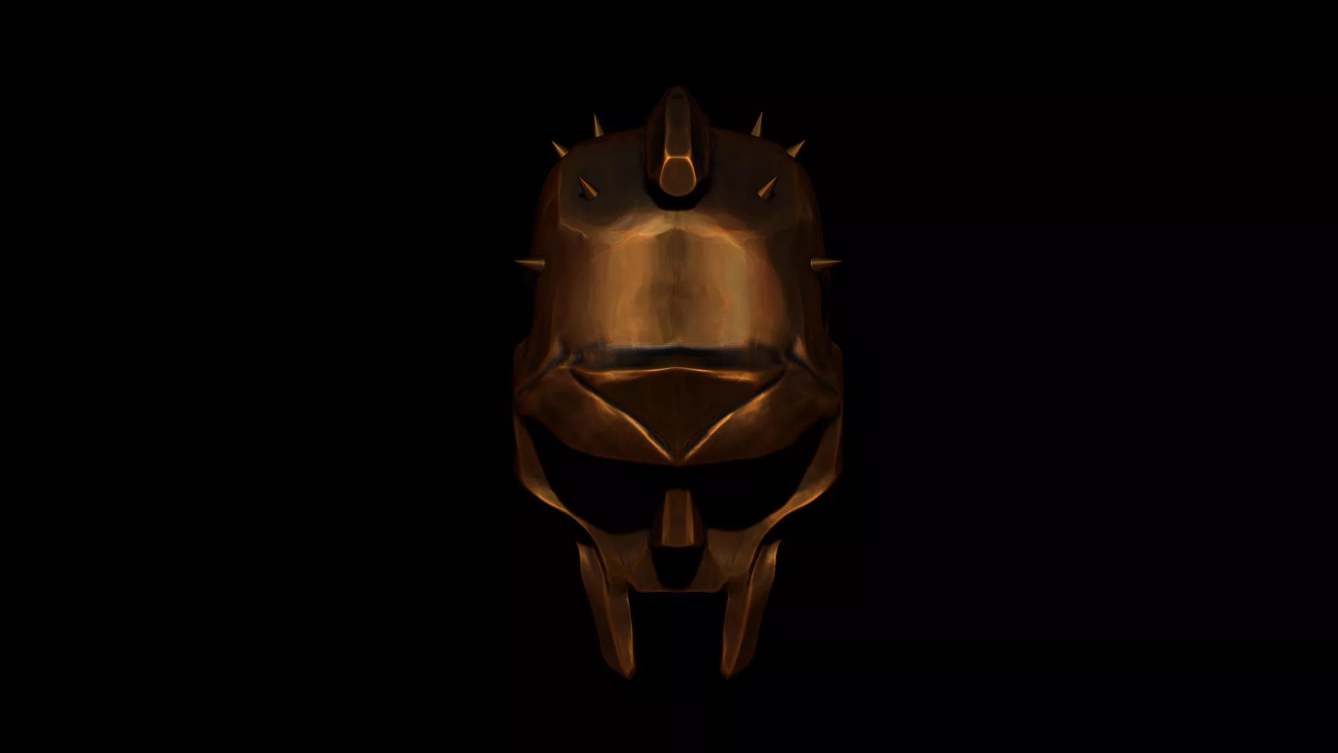 Gladiator Mask HD Desktop Wallpaper