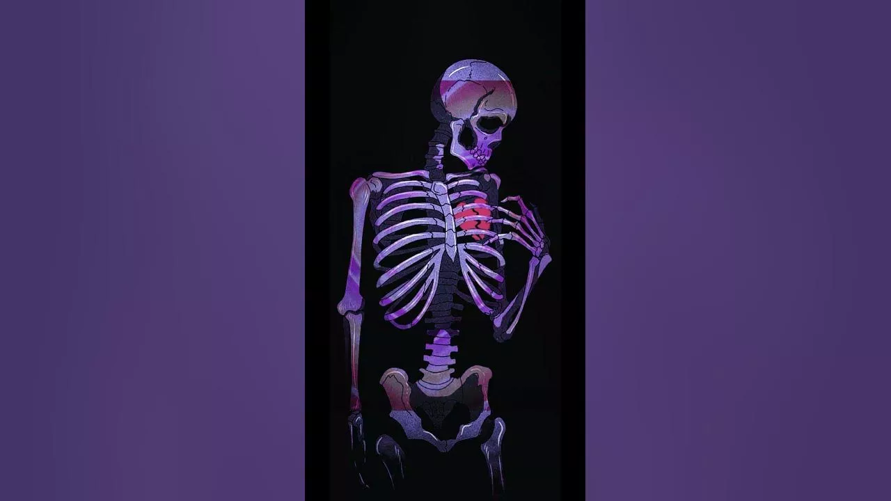 Dark Wallpaper. Line Art Drawing