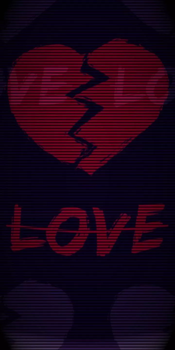 Broken Heart Black HD Wallpaper