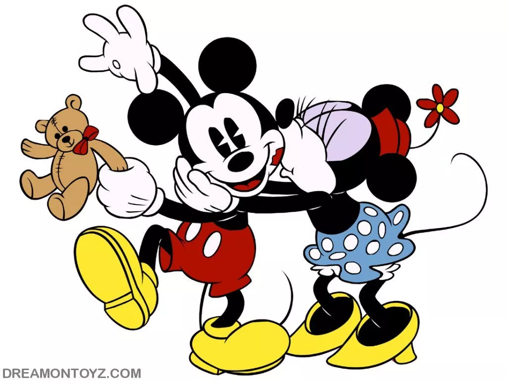 Mickey and Minnie Mouse wallpaper