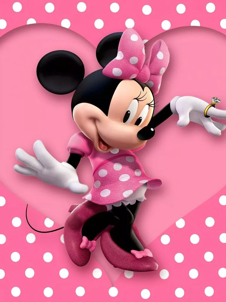 Minnie Mouse Wallpaper 4K, Disney